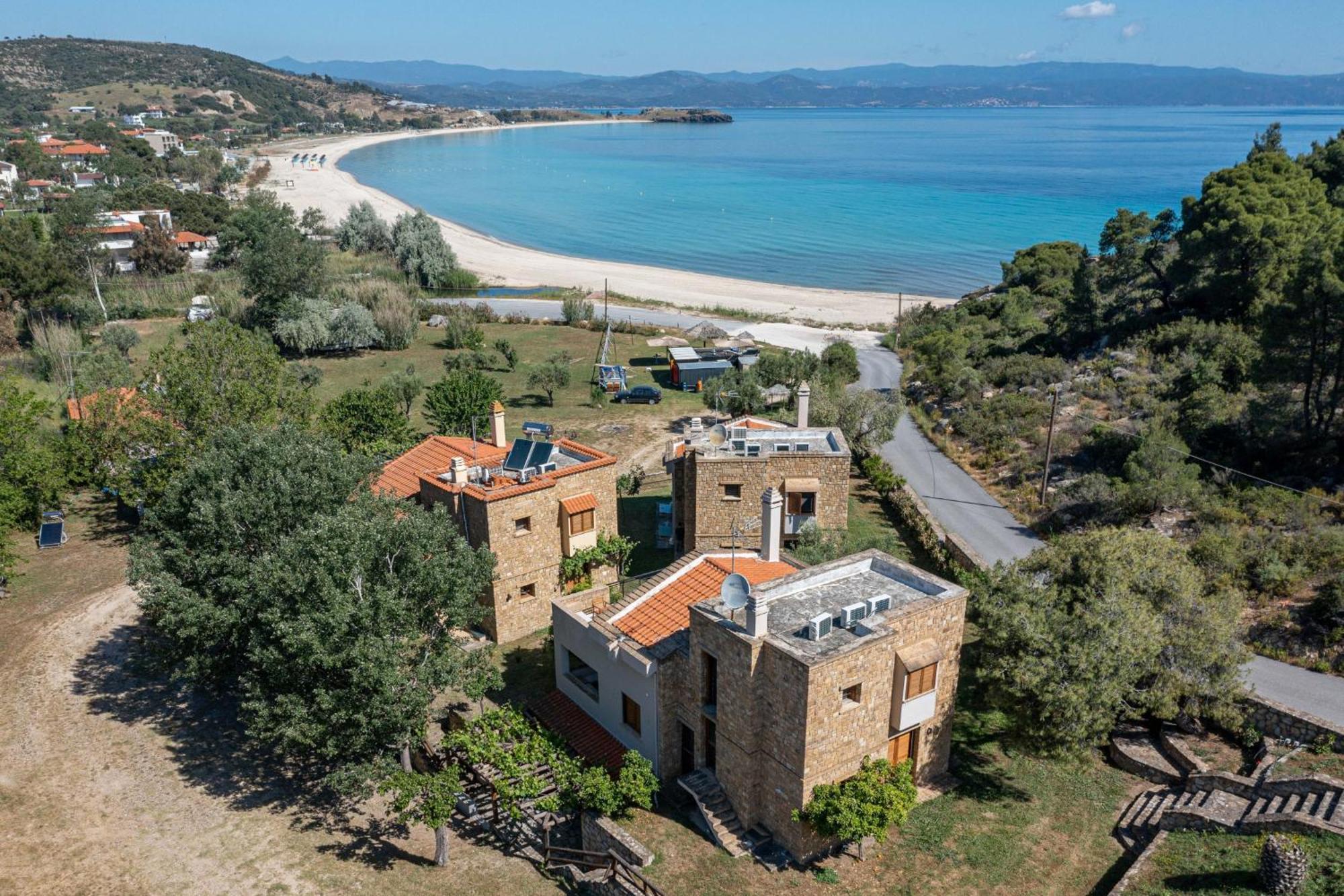 Villa Louise, Trani Ammouda #Feelslikehome ออร์โมส ปานากีอาส ภายนอก รูปภาพ