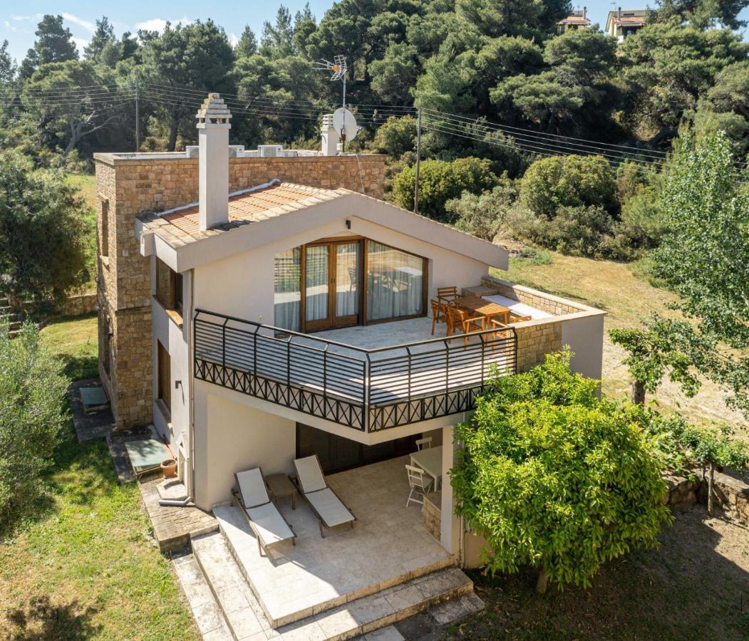 Villa Louise, Trani Ammouda #Feelslikehome ออร์โมส ปานากีอาส ภายนอก รูปภาพ