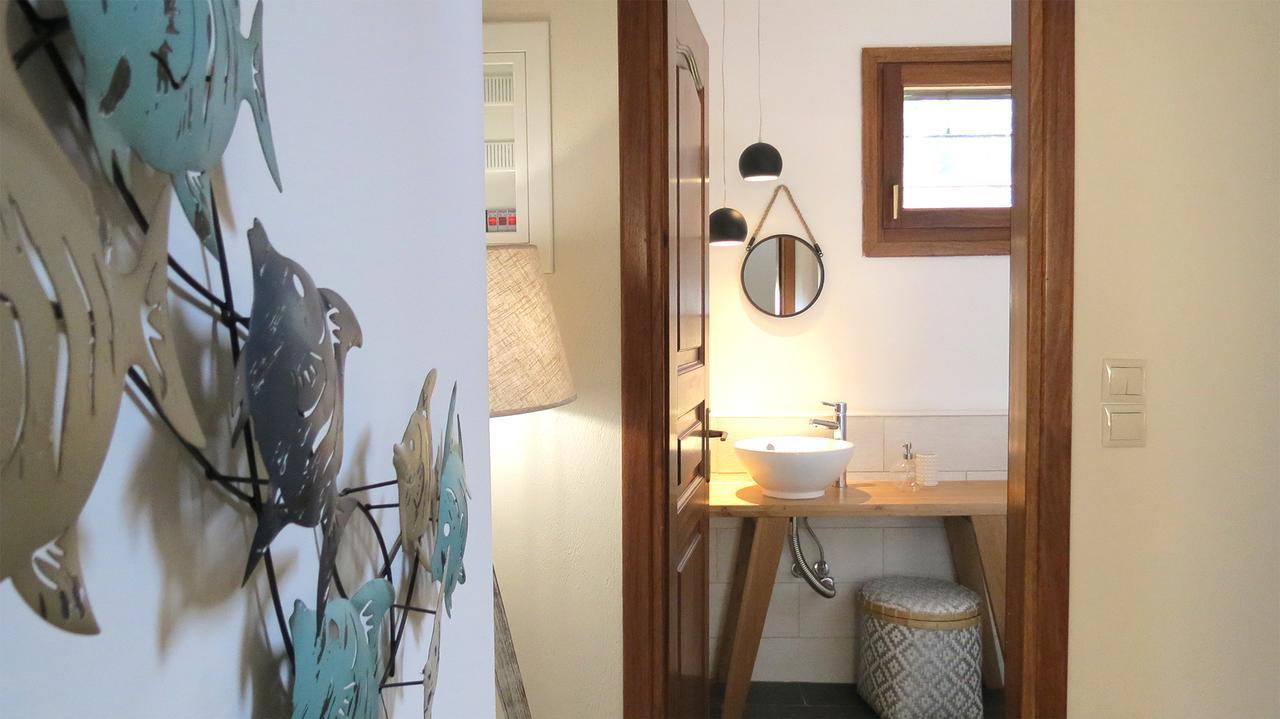 Villa Louise, Trani Ammouda #Feelslikehome ออร์โมส ปานากีอาส ภายนอก รูปภาพ